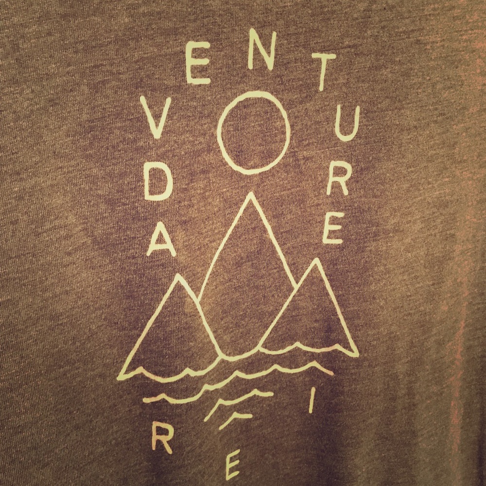 Olive green REI Co-op Adventure Tee